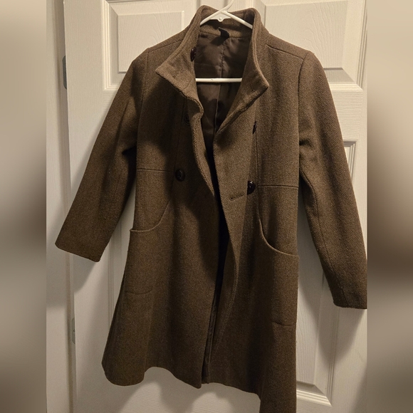 Zara Kids Brown Coat - Picture 3 of 11